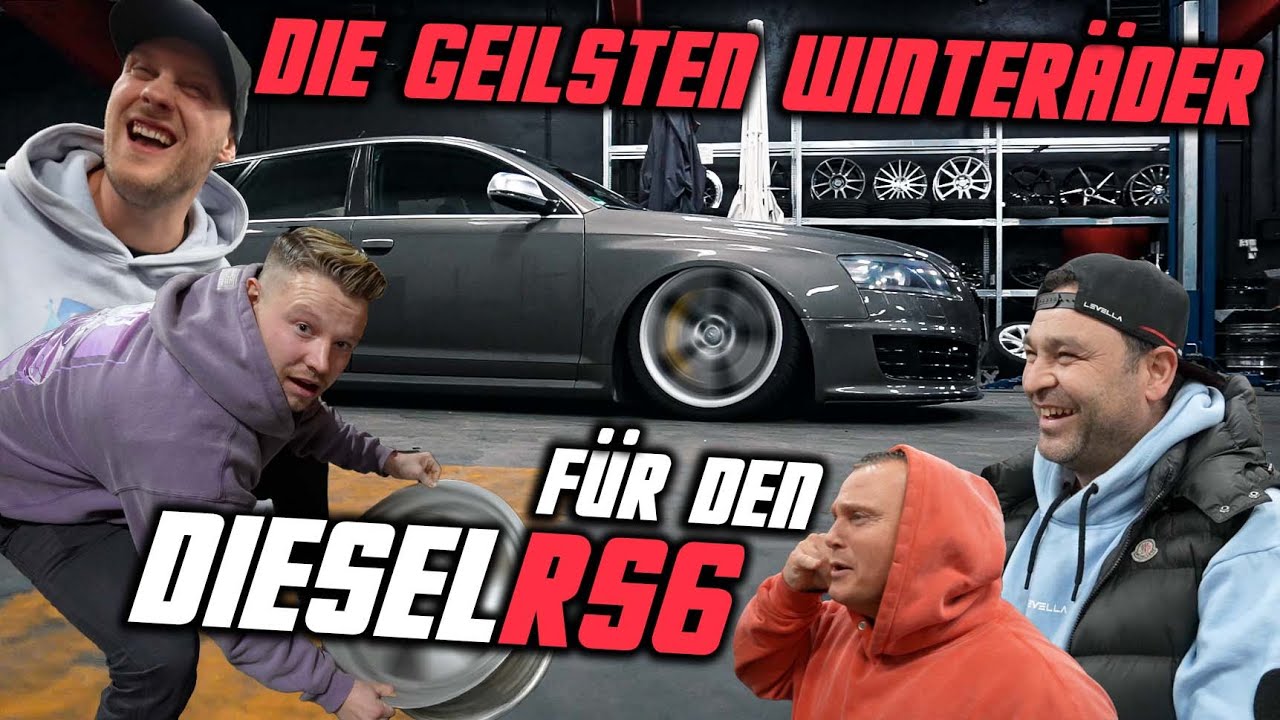 Die geilsten Winterräder für den DieselRS6 - Felgensuche bei Levella I RD48