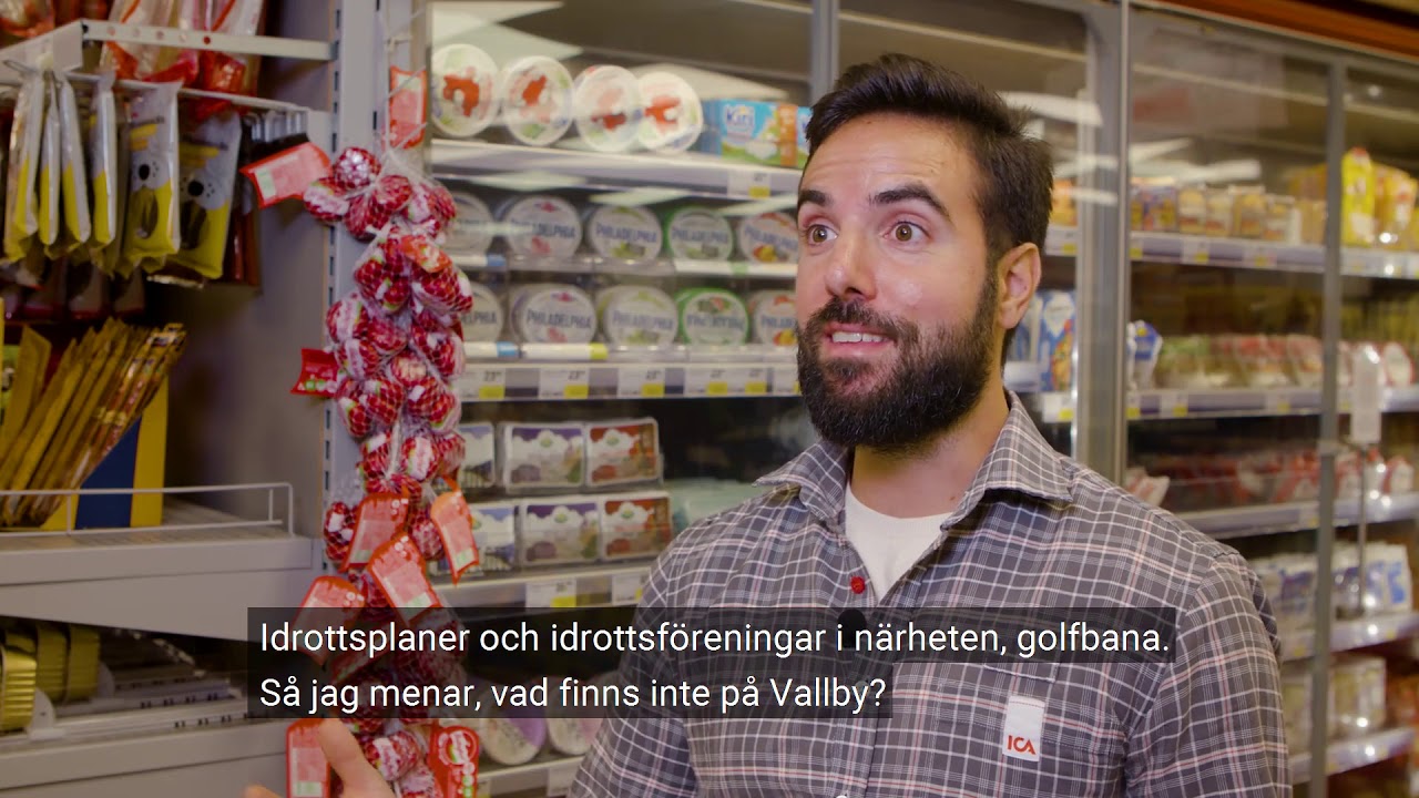 Vitalen på Vallby, Ica-handlaren på Ica Nära Vallby om vad Vallby har att erbjuda