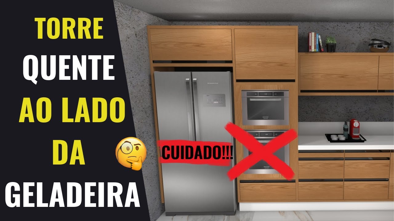 COZINHA PLANEJADA (TORRE QUENTE AO LADO DA GELADEIRA CUIDADO)