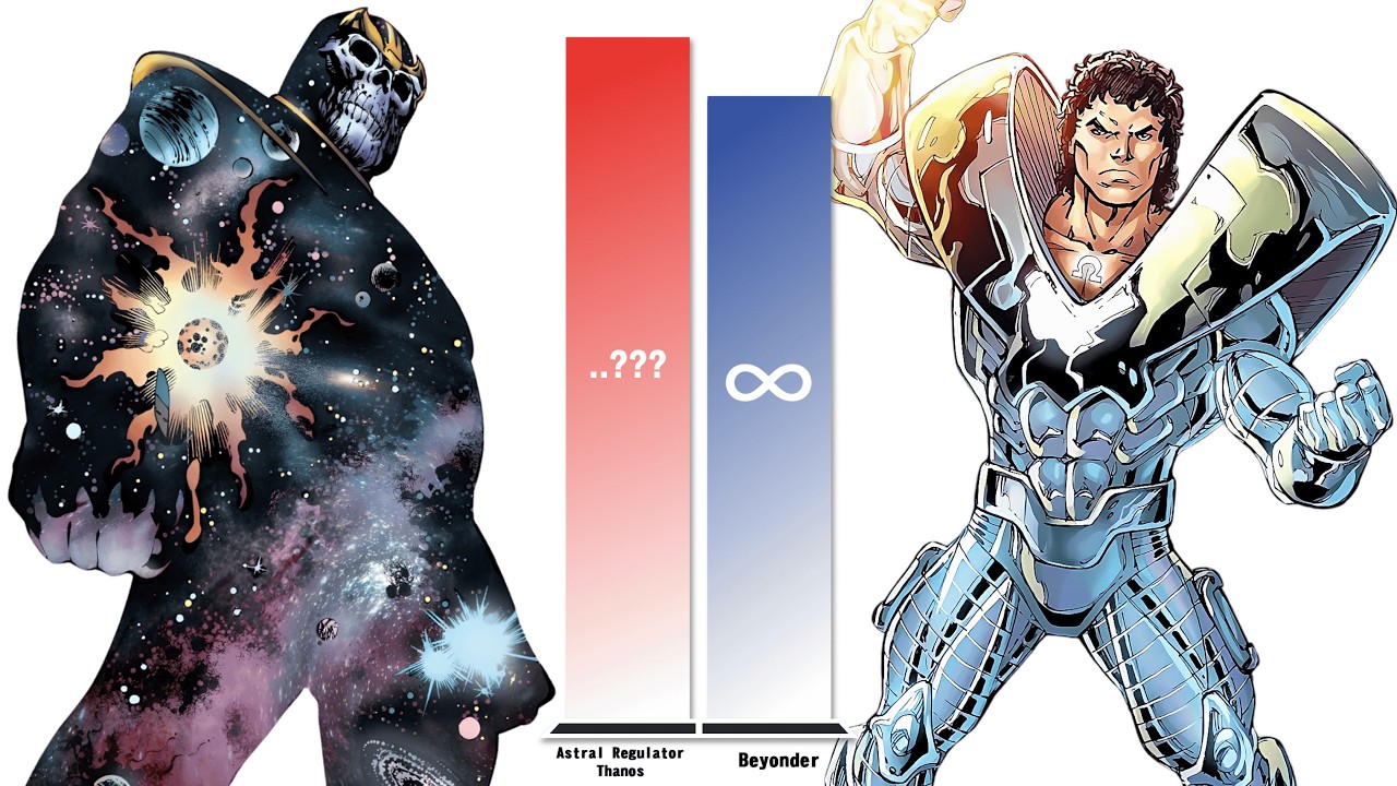 All Versions of THANOS vs BEYONDER &ndash; Power Level Comparison (2026)