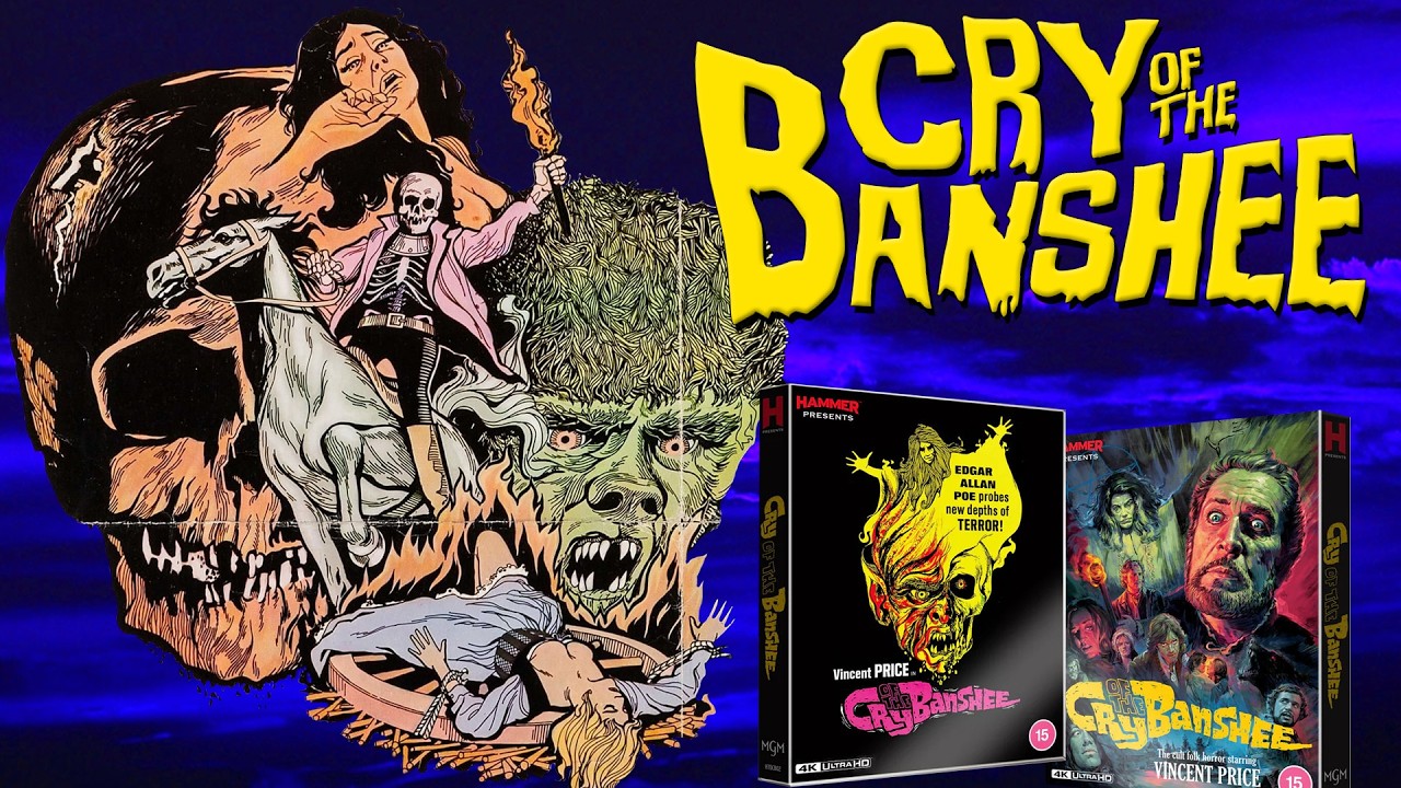 Винсент Прайс в фильме &laquo;Крик банши&raquo;, 1970 год &mdash; рецензия Hammer Presents.