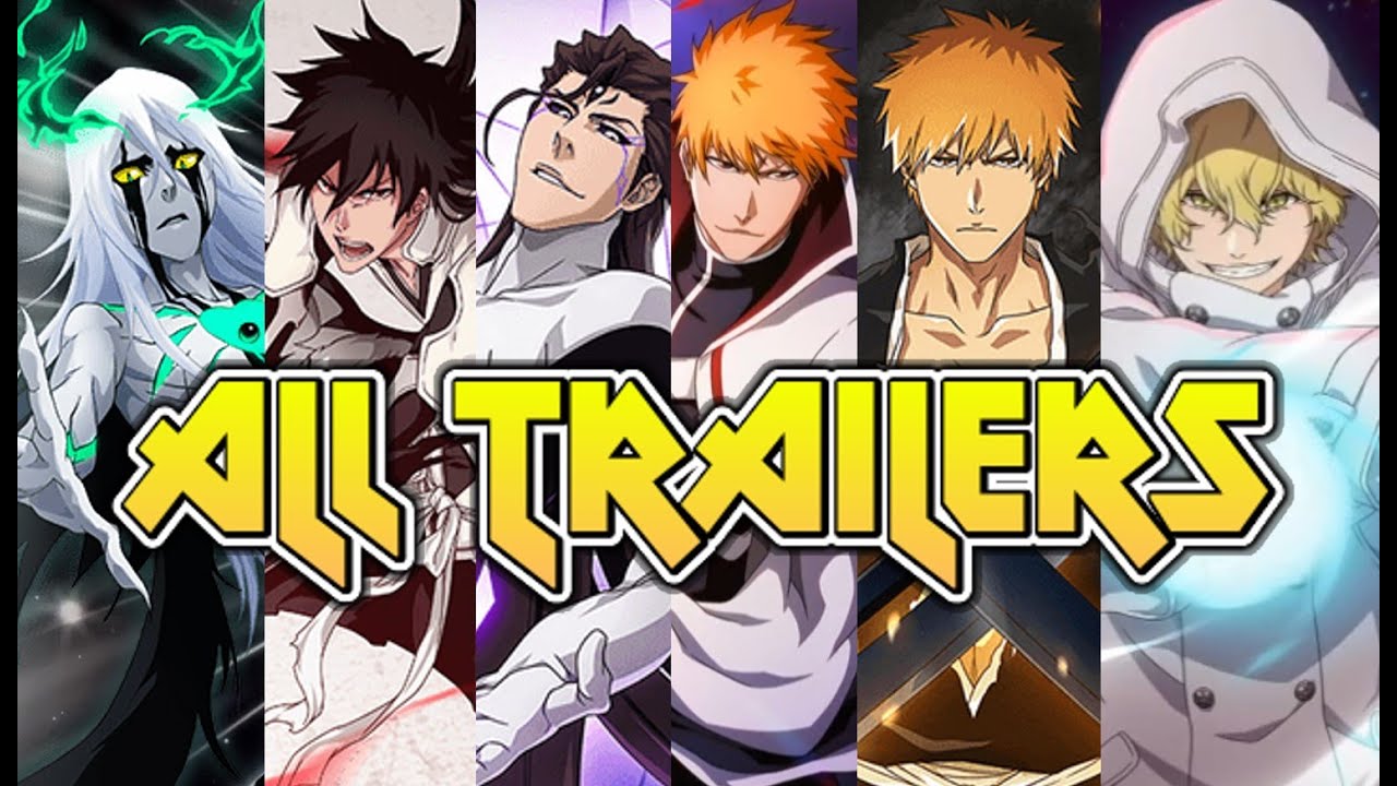 BLEACH BRAVE SOULS ALL ANNIVERSARY TRAILERS (From 3 to 9) 🔥 BBS All Anni Promo Teasers Compilation!
