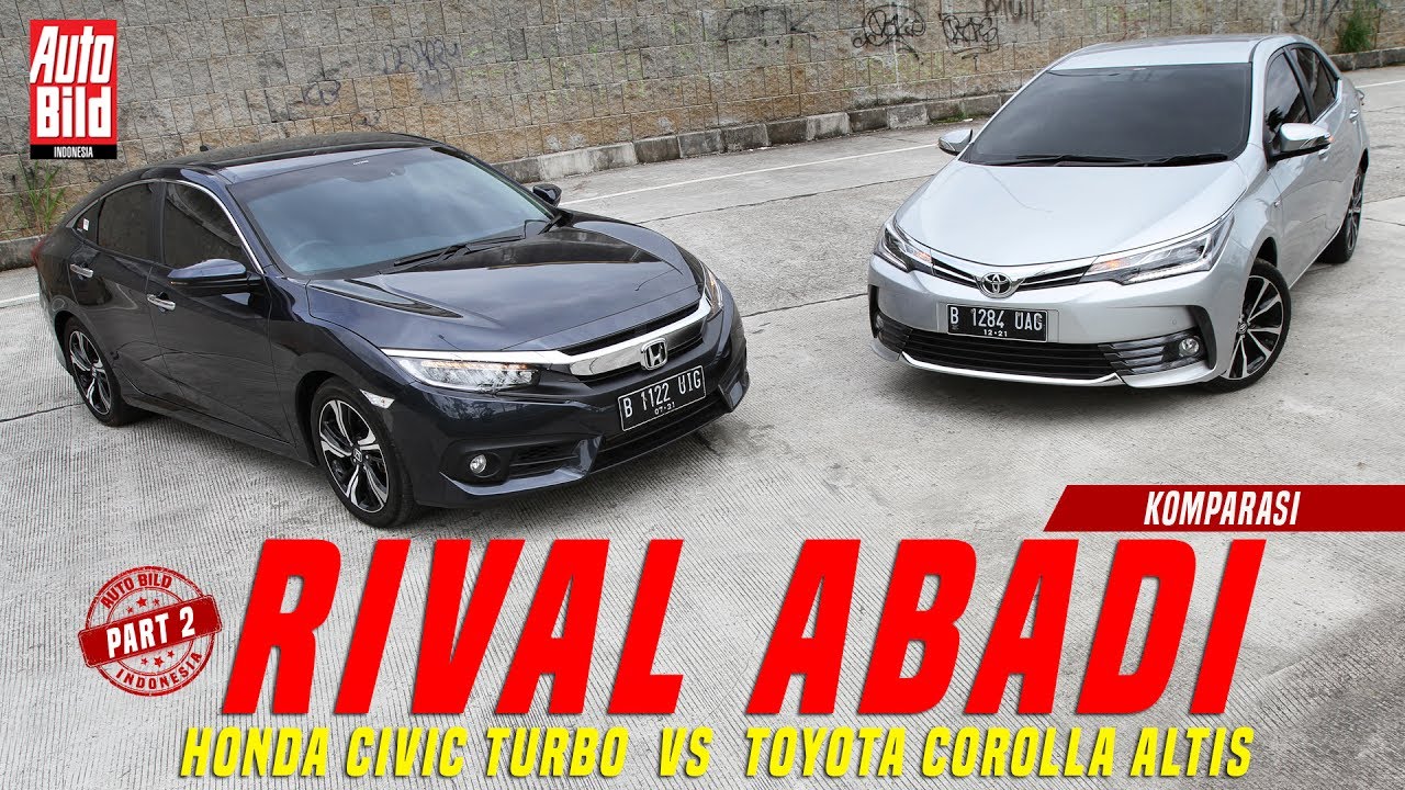 Toyota Corolla Altis V 2017 VS Honda Civic TURBO ES 2017 | Komparasi | Auto Bild Indonesia | Part 2