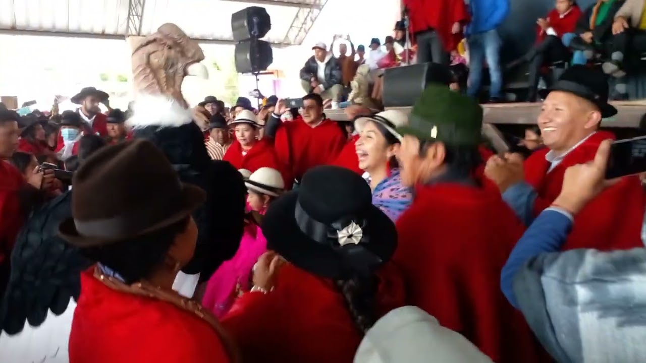 Cóndor Andino presentación en aniversario de Guangaje 