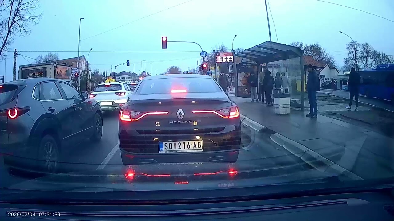 Morning ride to work in Belgrade | Part 1