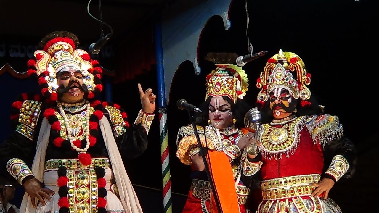 Yakshagana -- Mahakali Magadhendra - 5 -  Siddakatte-Permude Maathugarike - 1