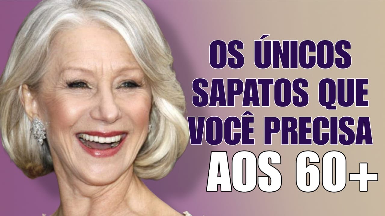 ✅ S&Oacute; Esses 10 SAPATOS Te Deixar&atilde;o Elegante aos 60+! Dicas de Moda para Mulheres Maduras