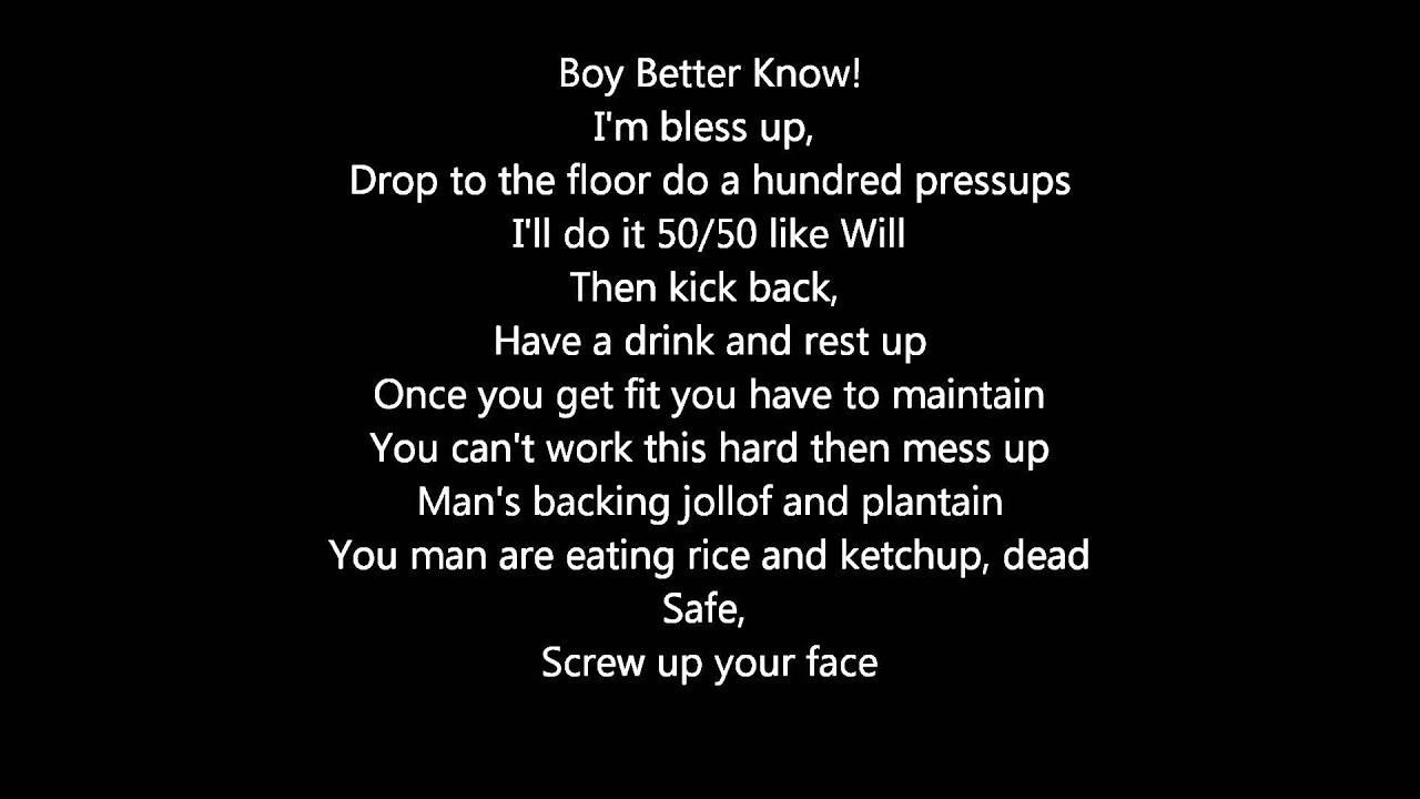 Rari Workout Lyrics - Lethal Bizzle ft JME & Tempa T