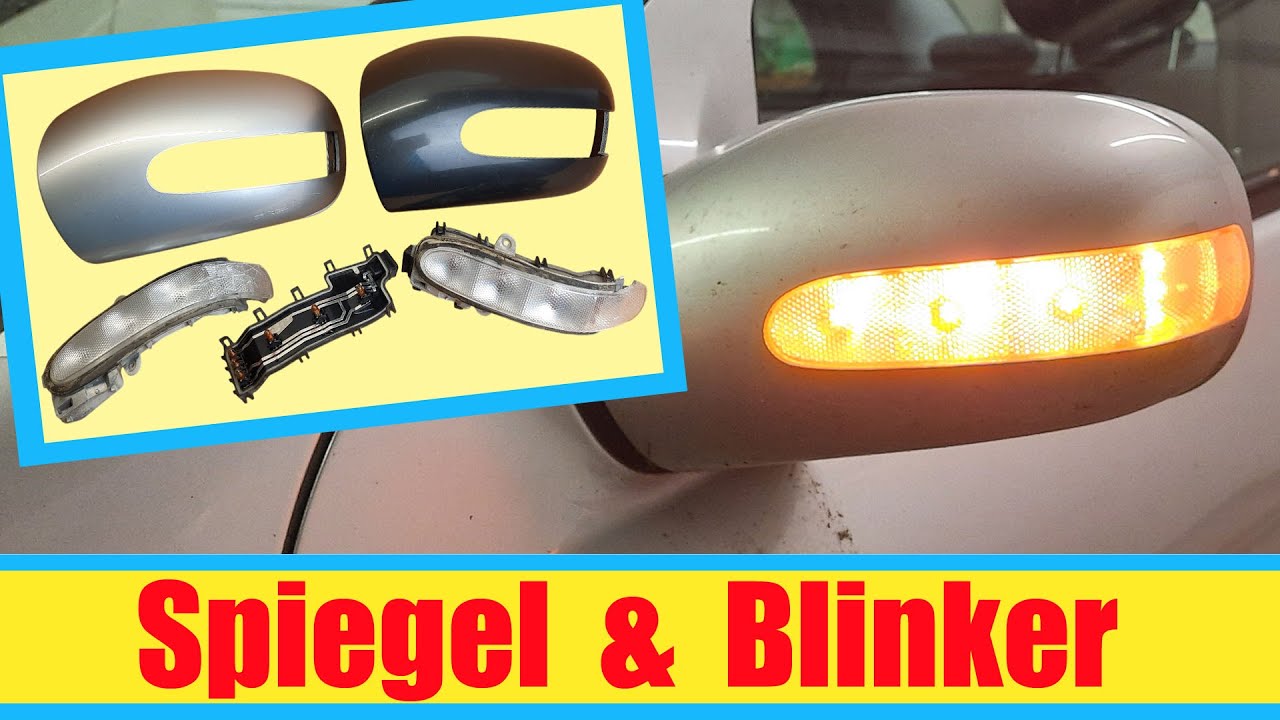 Spiegelblinker tauschen - Mercedes W203 C-Klasse - How to remove side mirror indicator & cover