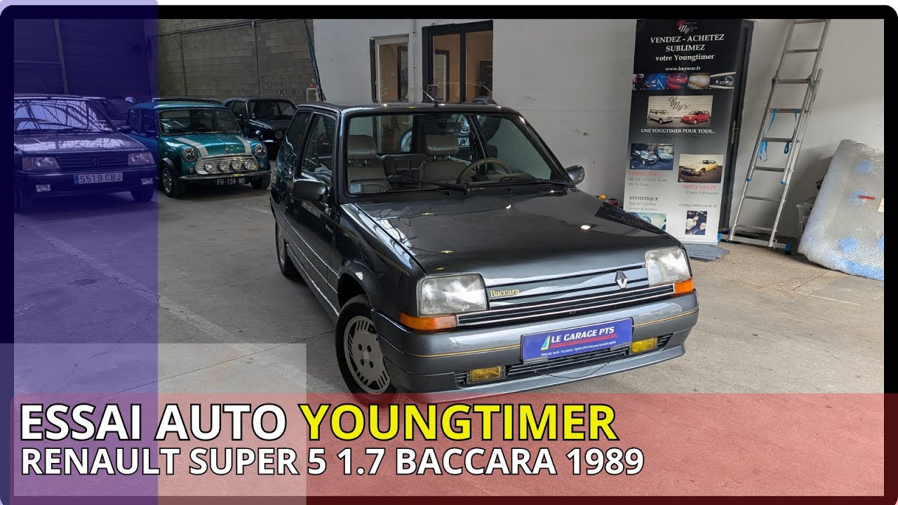 TEST CAR YOUNGTIMER - RENAULT SUPER 5 BACCARA 1.7 - 1989