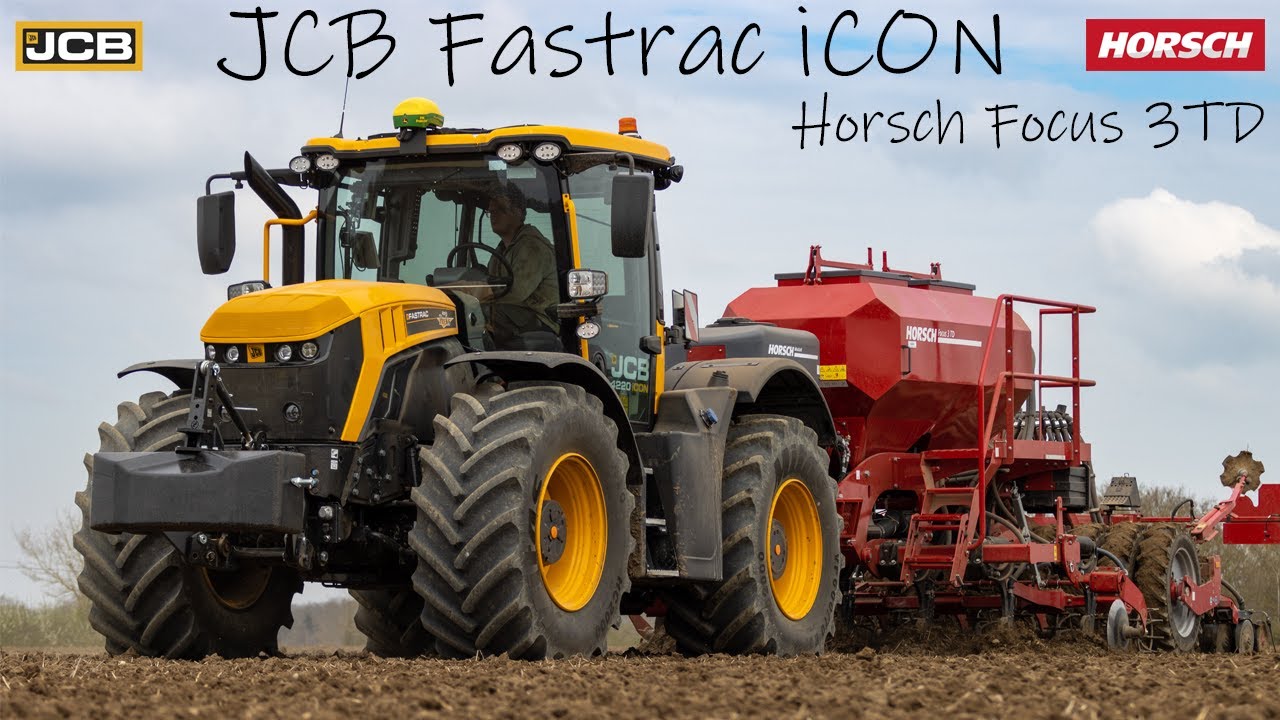 Brand New JCB Fastrac iCON | Spring Drilling 2023