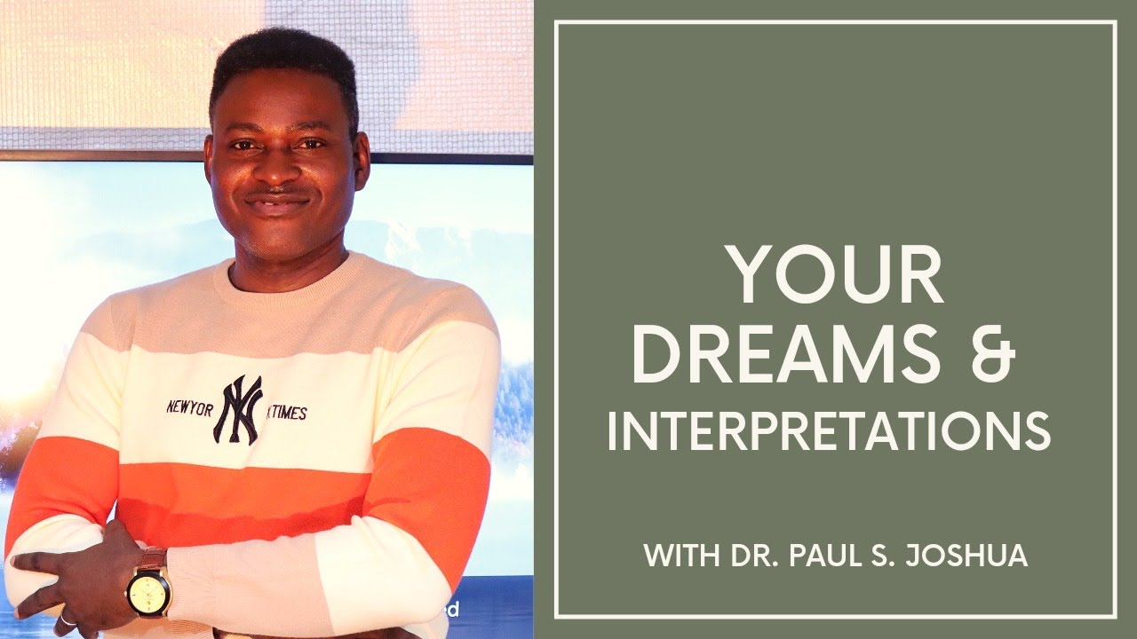 3 SIGNIFICANCE OF SEEING FLOWERS IN YOUR DREAMS|| Epi.56 DR. PAUL S. JOSHUA