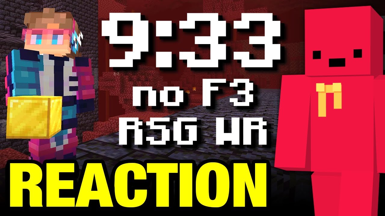 Wolfeei reacts to Feinberg Minecraft World Record (no F3)