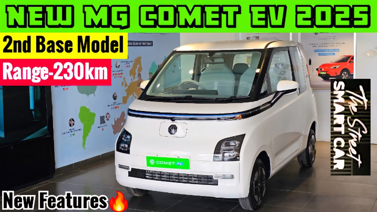 2025 MG Comet EV Excite Review🔥Comet 2nd Base Model🔥Price,Features,Offers & All Details ✅#mgcometev