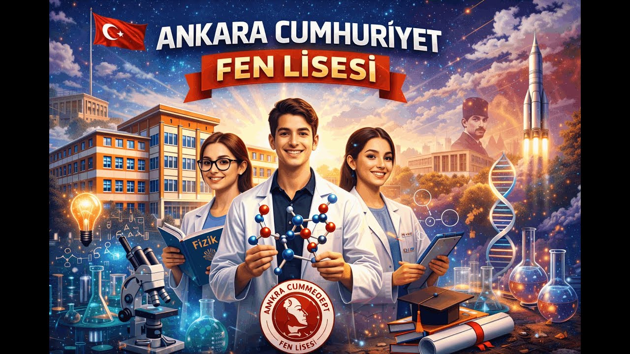 ANKARA CUMHURİYET FEN LİSESİ TANITIMI.TÜM MERAK ETTİKLERİNİZİN CEVABI BU VİDEODA