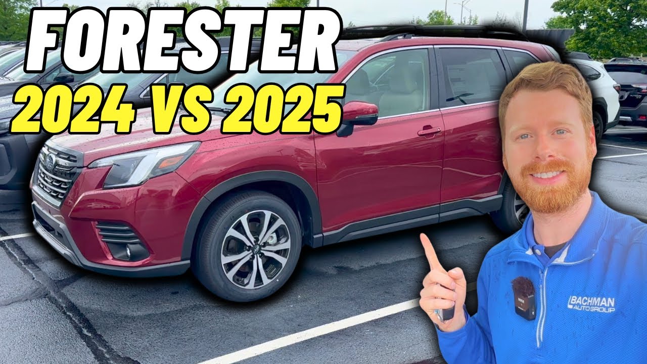2024 vs 2025 Subaru Forester - Here's What Changed!