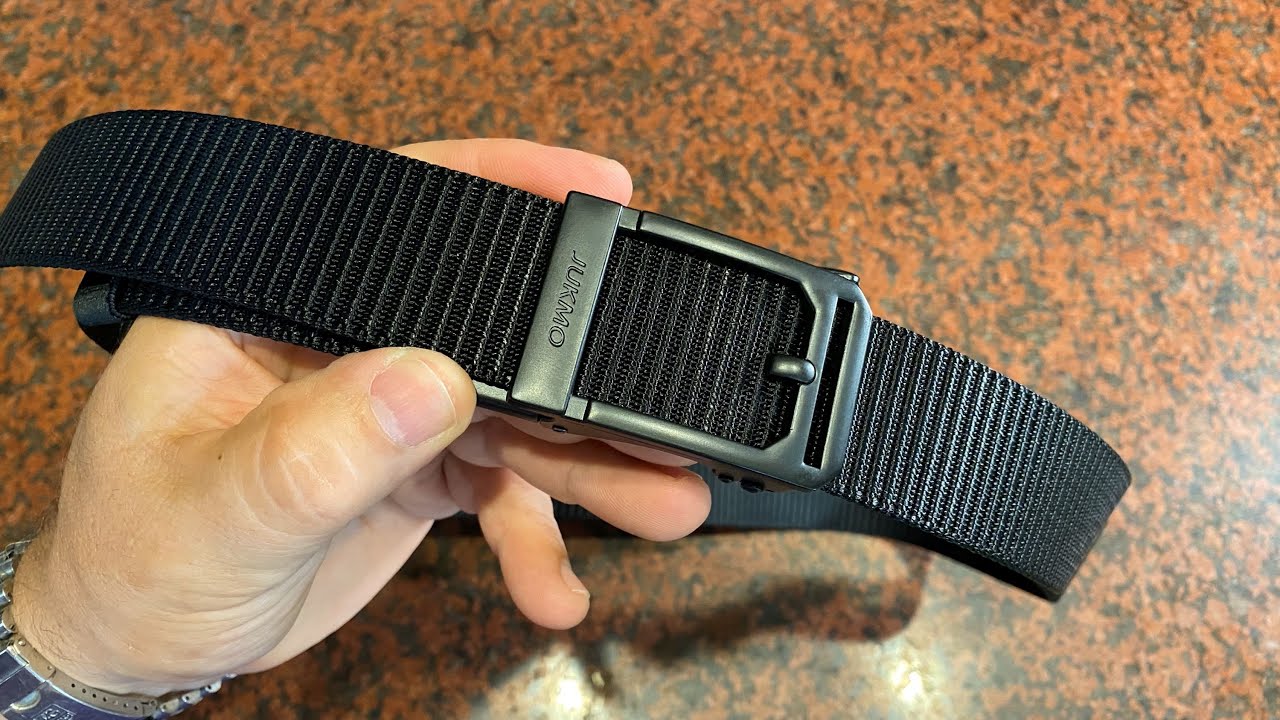 Tactical Ratchet Waist Belt (Black) by JUKMO