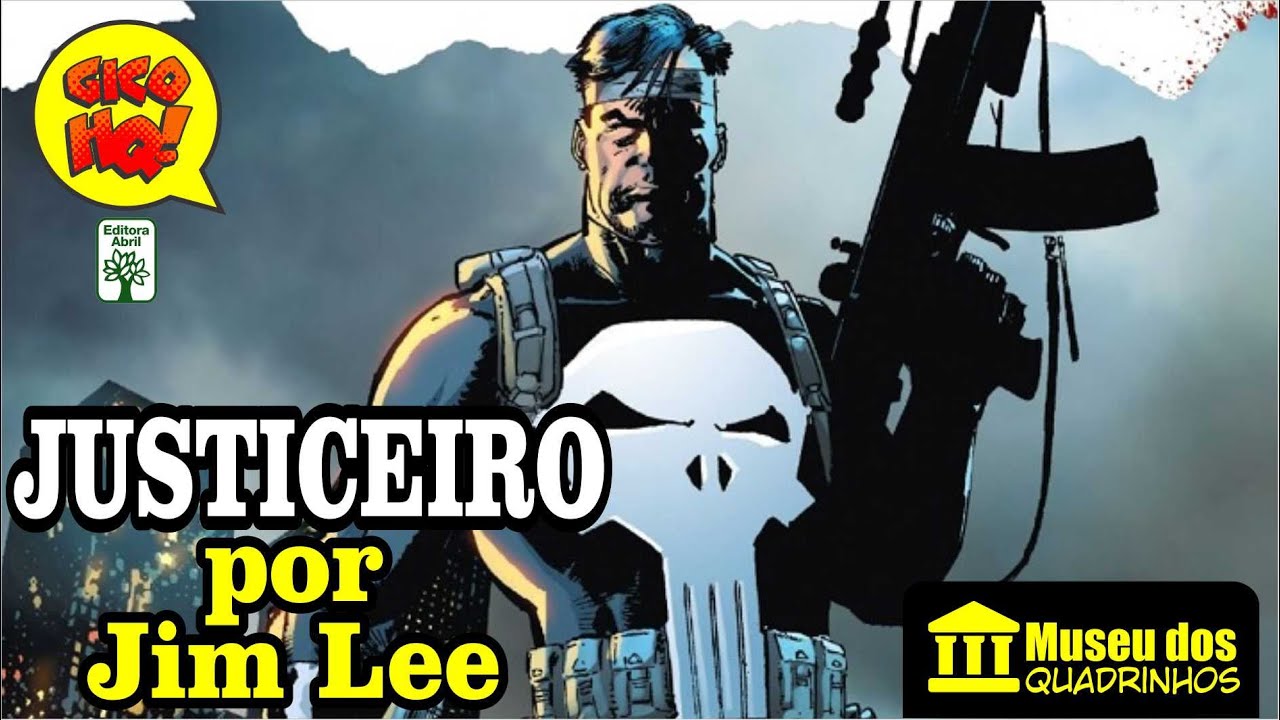 JUSTICEIRO POR JIM LEE! Museu dos Quadrinhos!