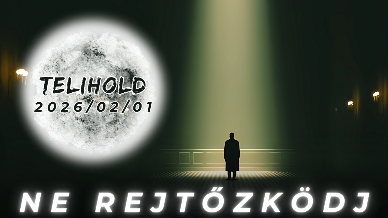 🌕 TELIHOLD | 2026.02.01 – 3 ajtó, 1 iránytű: MEGMUTATKOZÁS bizonyítás nélkül