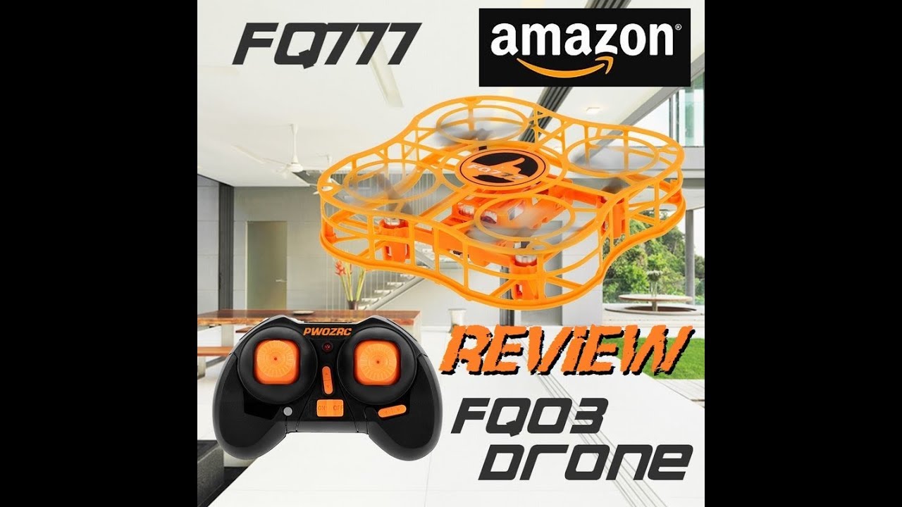 FQ777 FQ03 MINI CAGED POCKET DRONE REVIEW