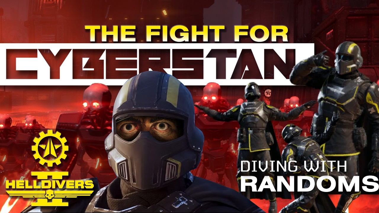 🤖 SQUADDING UP WITH RANDOMS | HELLDIVER BRUTALIST 🔨 MO PUSH FOR SUPER EARTH #Helldivers2 #CyberStan
