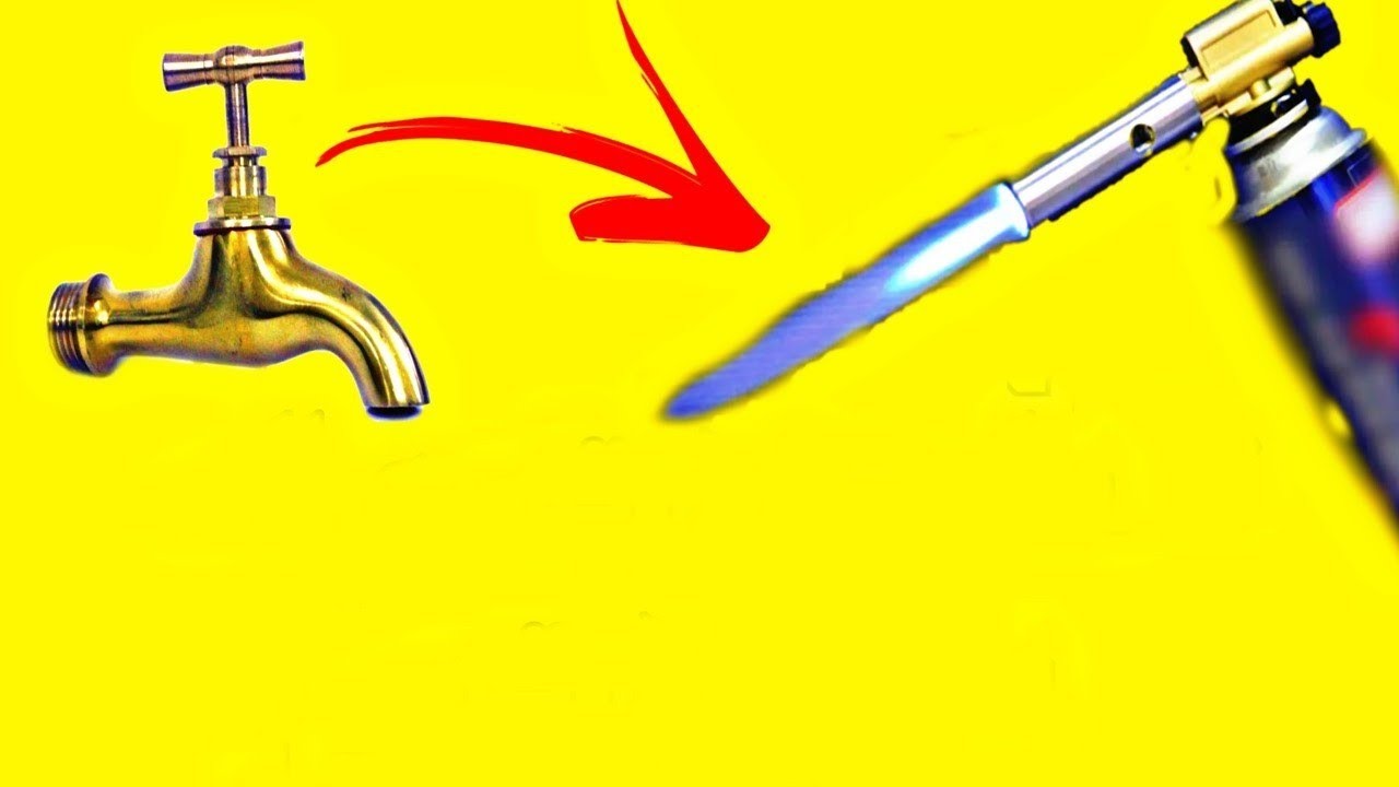 تحويل صنبور (البازبوز) قديم إلى شاليمو قوي