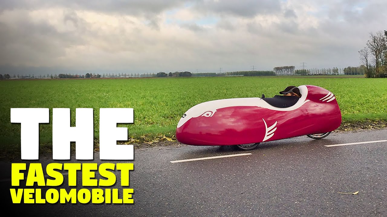 The World's Fastest Velomobil Can Reach Higher Speeds With Less Effort!