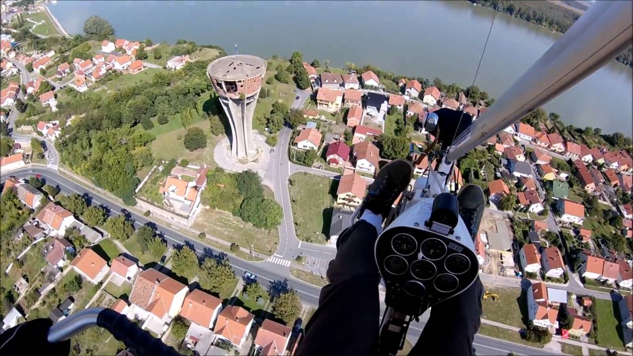 Two flights over Vukovar (ultralight flight)