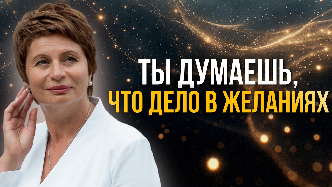 Почему желания не исполняются - и дело совсем не во Вселенной. Елена Ачкасова