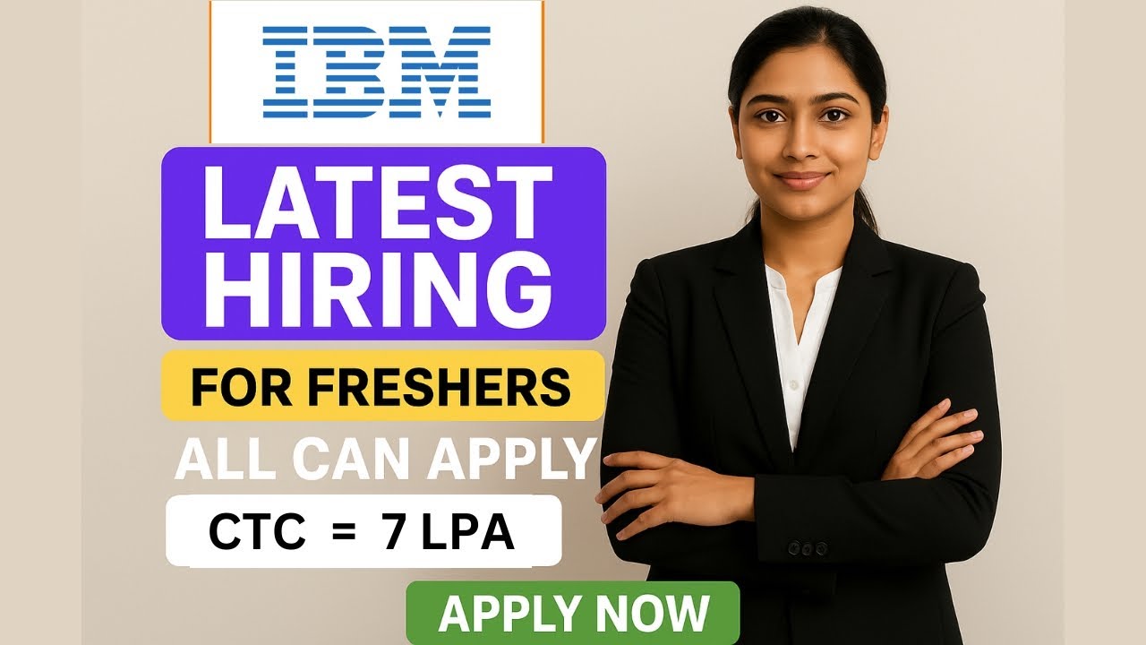 IBM 🔥🤯 Biggest Hiring For Freshers | All can apply #offcampusdrive #ibm #freshers 
