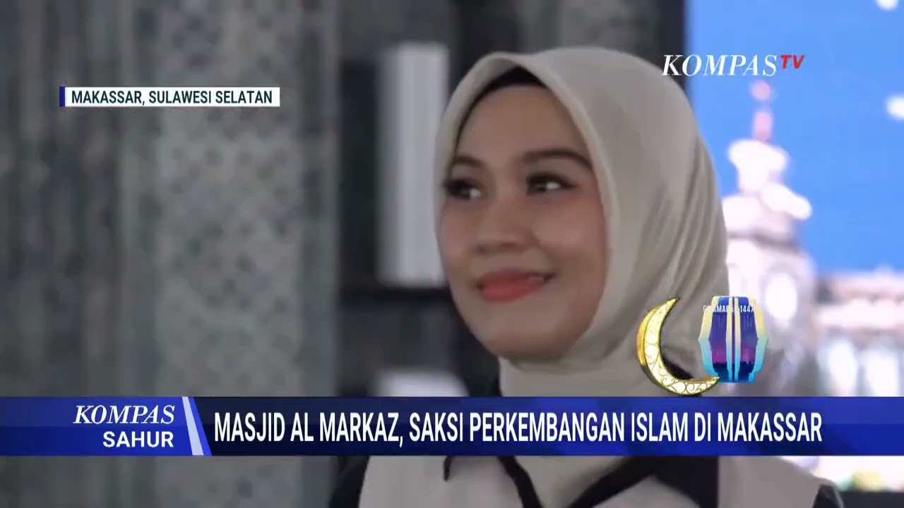 Megahnya Masjid Terbesar di Makassar