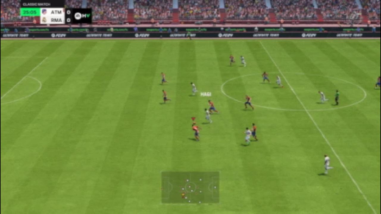 Atletico Vs Real past and Present Fc24