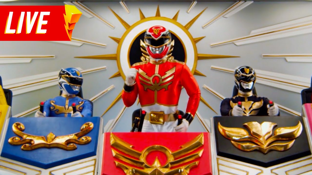 🔴 LIVE 24/7 | Power Rangers Megaforce & SuperMega Force | Full Episodes | Power Rangers Official