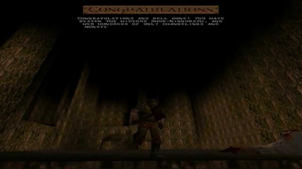 Quake - Last Level Shub Niggurath [longplay with music CD, no comments]