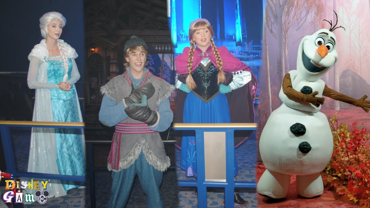 Frozen Characters Meet and Greets - Disneyland Paris 2021