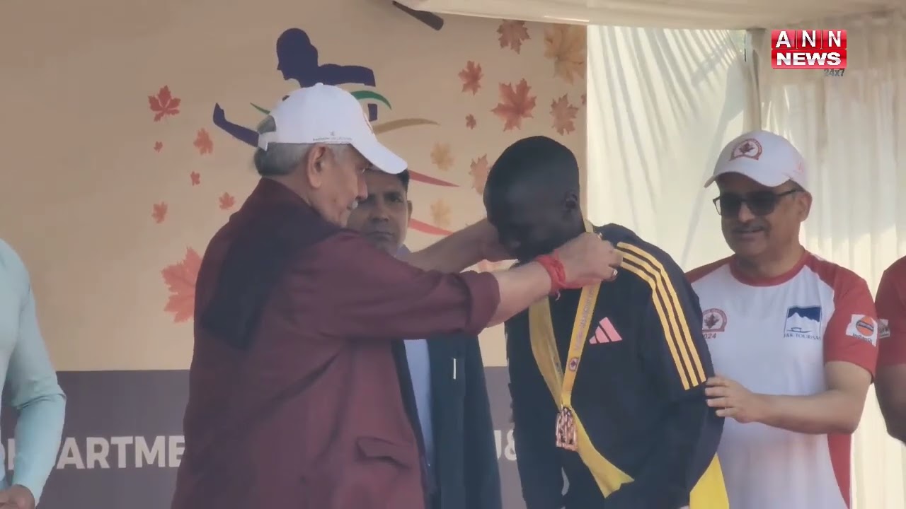 Kashmir's First-Ever Marathon | Prize Distribution Ceremony | LG Manoj Sinha