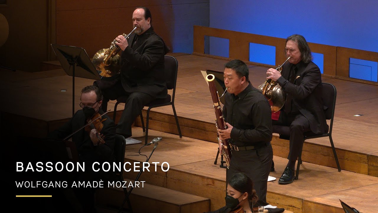 Fei Xie Plays Mozart Bassoon Concerto