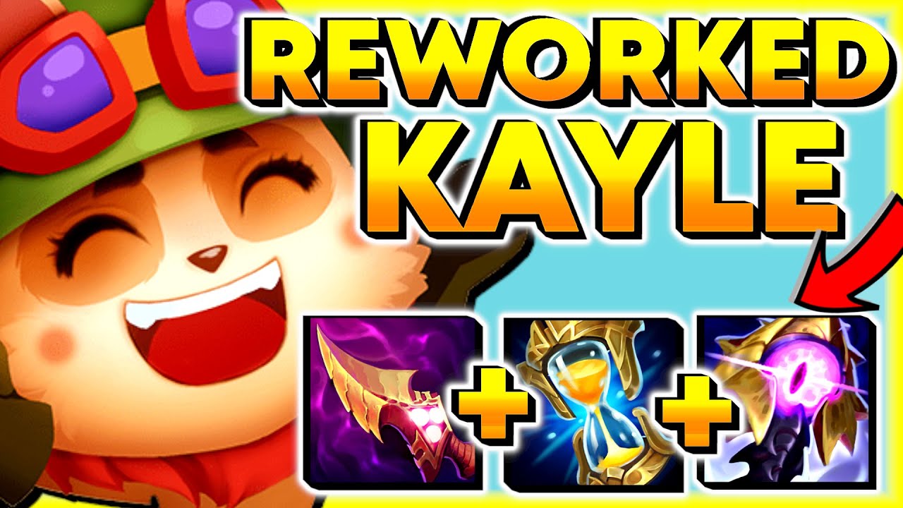 TEEMO vs  KAYLE BUILD -  REWORKED KAYLE TOP COUNTER TEEMO #teemo #leagueoflegends #375 #lol
