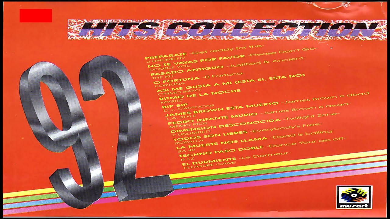 Hits Collection 92 (1992) [Musart Discos CD, Compilation] (MAICON NIGHTS DJ) #maiconnightsdj