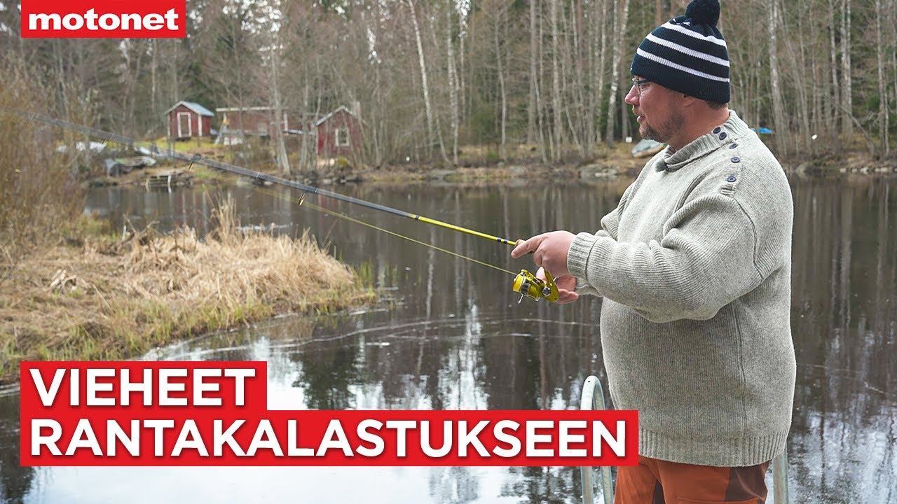 Parhaat vieheet rannalta kalastukseen