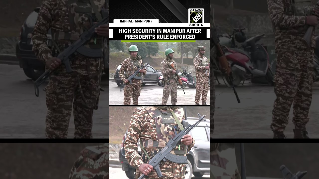 Security heightened across Manipur after President&rsquo;s rule imposed
