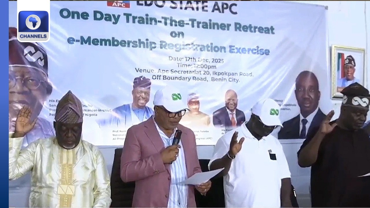 EDO APC Inaugurates State Executive Council