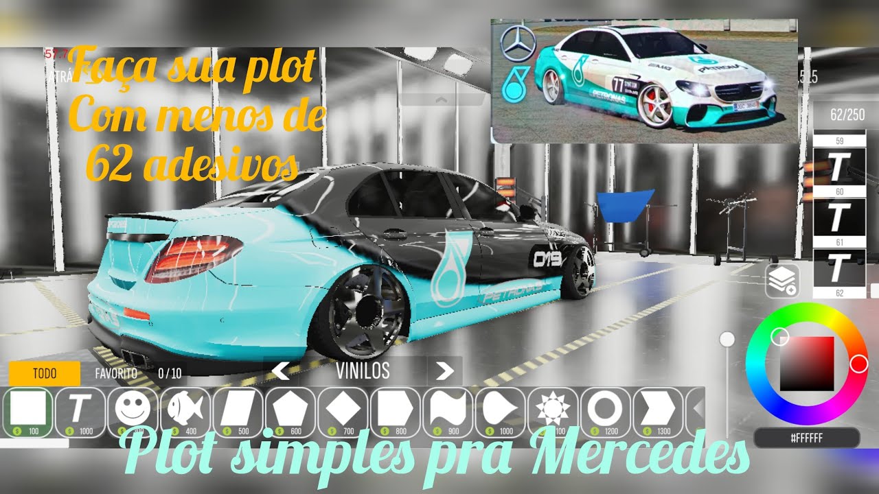 Plot para #Mercedes da #petronastower #carparkingmultiplayer2