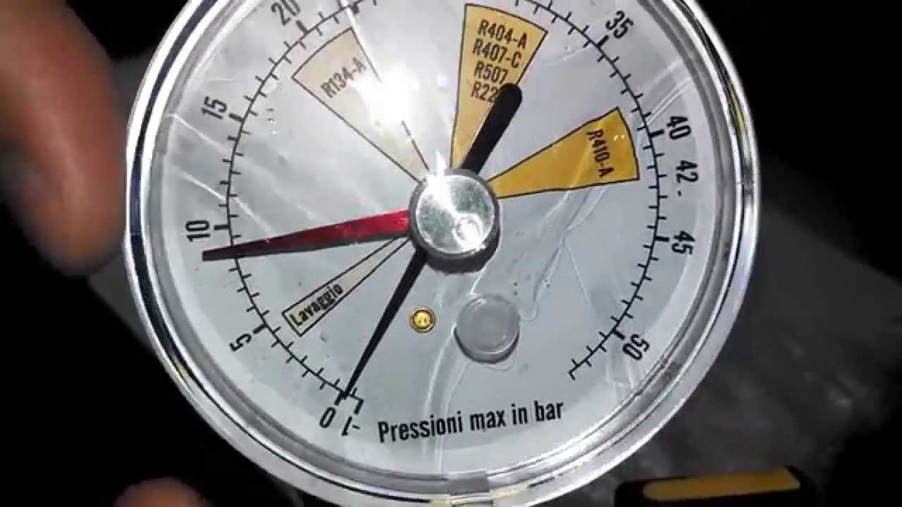 Manómetro para Nitrógeno - Aire Acondicionado Split