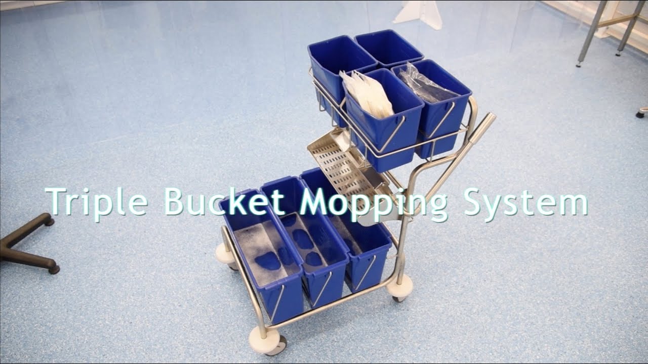 Triple Bucket System - Mopping Technique