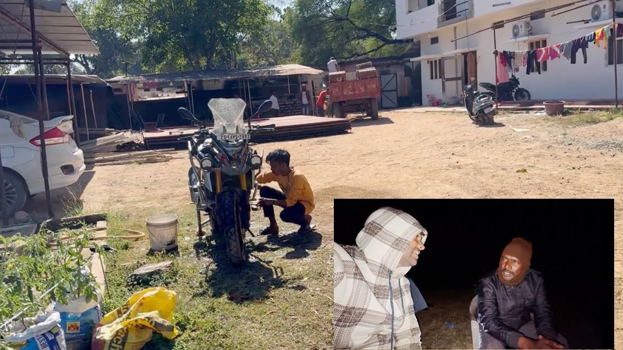 Apni bmw gs310 Ki safai ho gai🏍️Nikal gae makarchuwa ⛺️bor se pani bhi aa gaya🤩Chintamani khush😊