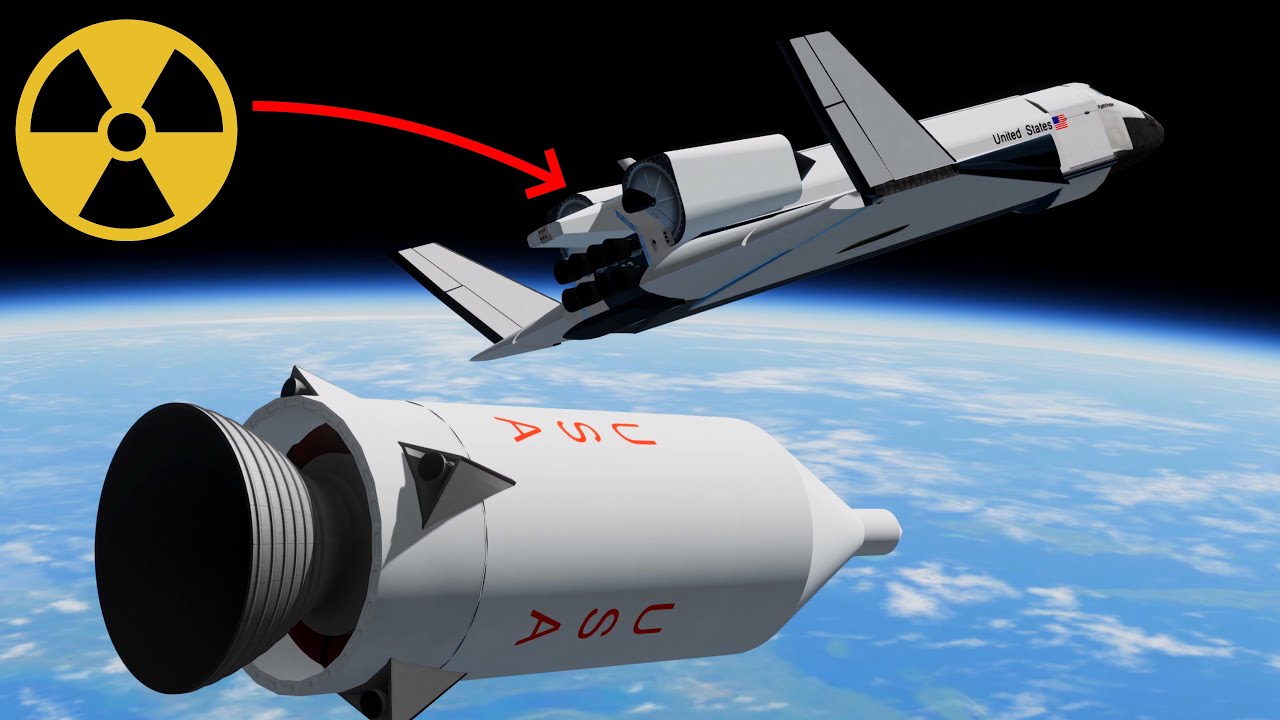 I recreated Nuclear Pathfinder & Sea Dragon 17 from For All Mankind! | KSP RSS/RO