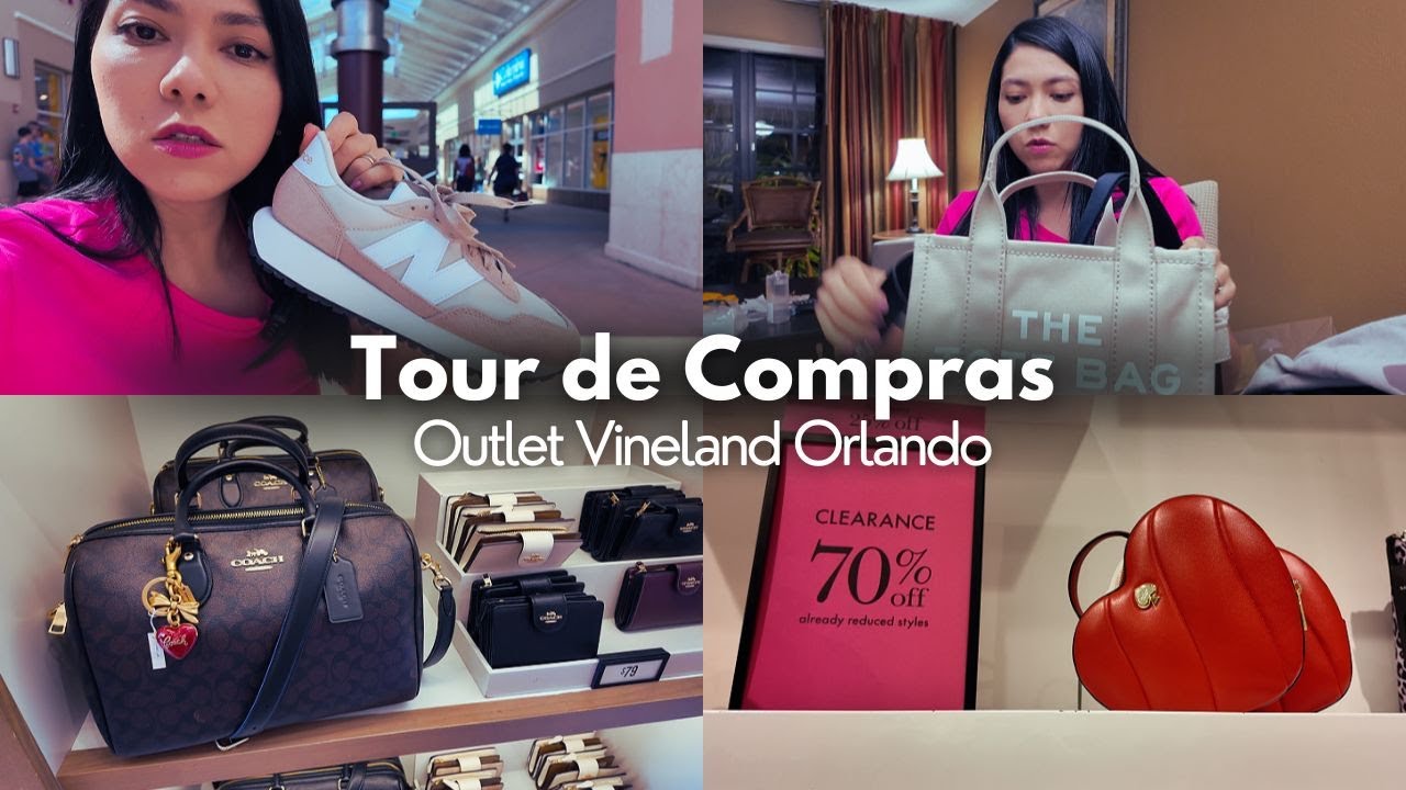 Compras no Outlet Vineland Orlando | Coach, Kate Spade, Adidas, Nike + Minhas Comprinhas!
