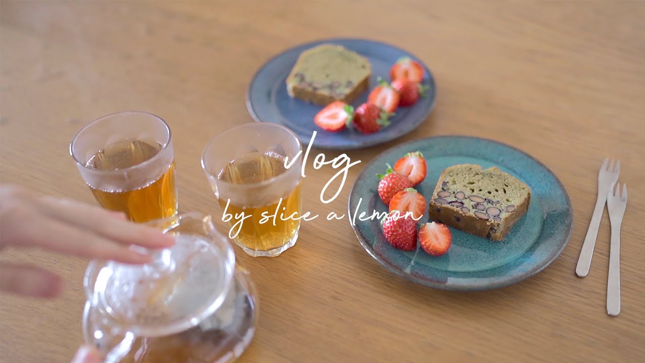 Новый год и новогодний влог/Приготовление торта Matcha pound cake/Домашняя кухня/Токийская жизнь