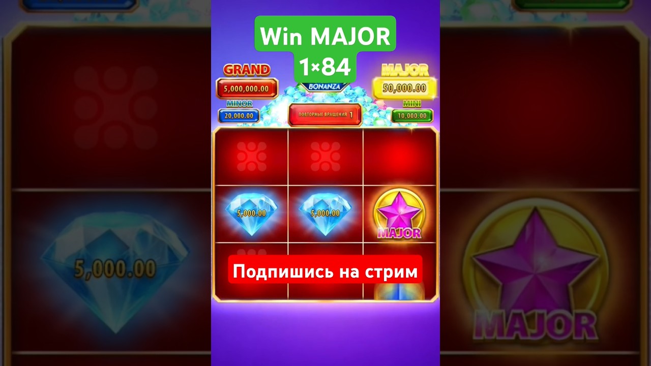 Накрутил в слот | Ночной Win MAJOR. #slot #jackpot #казино #major #bigwin
